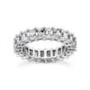 14K White Gold Emerald Cut Diamond Eternity Band 6.65ct 1 14K White Gold Emerald Cut Diamond Eternity Band 6.65ct -Its Hot Jewelry Shop 14k gold emerald cut diamond eternity band 665ct p 24915 white 20220426