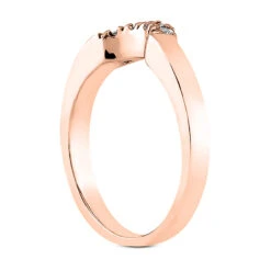 Thin 14K White Gold Engagement Diamond Ring Band 0.06ct 13 Thin 14K White Gold Engagement Diamond Ring Band 0.06ct -Its Hot Jewelry Shop 14k gold engagement diamond ring band 006ct p 23093 back rose 20220426