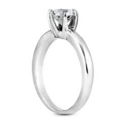 14K White Gold Engagement Ring Mounting 2.70mm -Its Hot Jewelry Shop 14k gold engagement ring mounting p 24969 back white 20220426