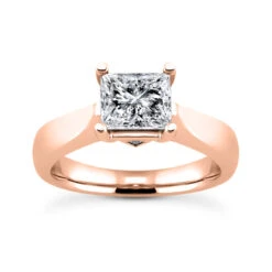 14K White Gold Four-Prong Princess Cut Solitaire Engagement Ring 0.46ct 2.4mm 10 14K White Gold Four-Prong Princess Cut Solitaire Engagement Ring 0.46ct 2.4mm -Its Hot Jewelry Shop 14k gold four prong solitaire engagement ring 046ct p 23445 rose 20220426