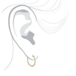 14K Yellow Gold Inside Out Diamond Hoop Earrings 1.85ct -Its Hot Jewelry Shop 14k gold inside out diamond hoop earrings 185ct p 6267 bodye