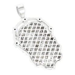 Hip Hop 14K White Gold Jesus Face Diamond Pendant For Men 3.55ct 11 Hip Hop 14K White Gold Jesus Face Diamond Pendant For Men 3.55ct -Its Hot Jewelry Shop 14k gold jesus face diamond pendant 355ct p 181 backwh