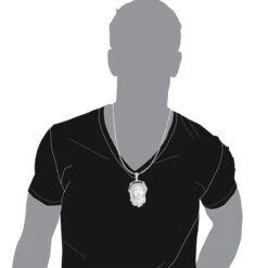 Hip Hop 14K White Gold Jesus Face Diamond Pendant For Men 3.55ct 12 Hip Hop 14K White Gold Jesus Face Diamond Pendant For Men 3.55ct -Its Hot Jewelry Shop 14k gold jesus face diamond pendant 355ct p 181 bodwh