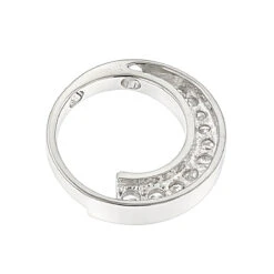 14K White Gold Journey Diamond Pendant Circle 1ct 10 Year Anniversary Present -Its Hot Jewelry Shop 14k gold journey diamond pendant circle 096ct p 6979 backwh