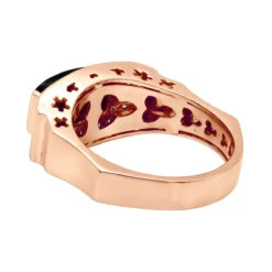 14K White Gold Ladies Black Onyx Ring 0.26ct 15 14K White Gold Ladies Black Onyx Ring 0.26ct -Its Hot Jewelry Shop 14k gold ladies black onyx ring 026ct p 29686 backro