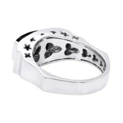 14K White Gold Ladies Black Onyx Ring 0.26ct 13 14K White Gold Ladies Black Onyx Ring 0.26ct -Its Hot Jewelry Shop 14k gold ladies black onyx ring 026ct p 29686 backwh