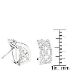 14K White Gold Ladies Diamond Earrings 1.76ct 13 14K White Gold Ladies Diamond Earrings 1.76ct -Its Hot Jewelry Shop 14k gold ladies diamond earrings 176ct p 40480 rulerwh