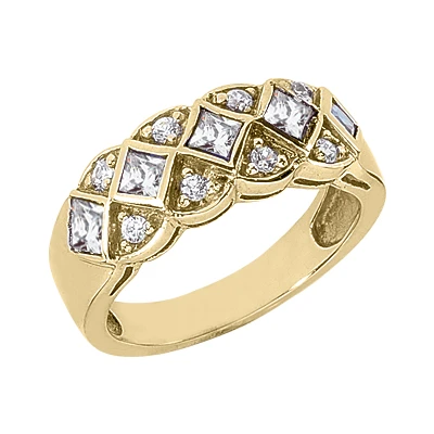 14K White Gold Ladies Diamond Ring 0.51ct 4 14K White Gold Ladies Diamond Ring 0.51ct - Image 2