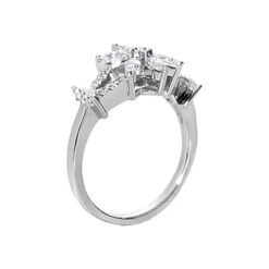 14K White Gold Ladies Diamond Ring 0.91ct -Its Hot Jewelry Shop 14k gold ladies diamond ring 091ct p 29591 back white