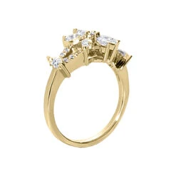 14K White Gold Ladies Diamond Ring 0.91ct -Its Hot Jewelry Shop 14k gold ladies diamond ring 091ct p 29591 back yellow