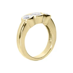 Thin 14K White Gold Ladies Diamond Ring 1.30ct 9 Thin 14K White Gold Ladies Diamond Ring 1.30ct -Its Hot Jewelry Shop 14k gold ladies diamond ring 130ct p 29140 back yellow