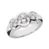 Thin 14K White Gold Ladies Diamond Ring 1.30ct -Its Hot Jewelry Shop 14k gold ladies diamond ring 130ct p 29140 white
