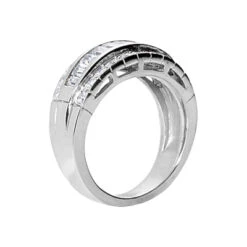 14K White Gold Ladies Diamond Ring 1.30ct 9.8mm 8 14K White Gold Ladies Diamond Ring 1.30ct 9.8mm -Its Hot Jewelry Shop 14k gold ladies diamond ring 130ct p 29457 back white