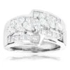 14K White Gold Ladies Diamond Ring 1.90ct 12.5mm 1 14K White Gold Ladies Diamond Ring 1.90ct 12.5mm -Its Hot Jewelry Shop 14k gold ladies diamond ring 190ct p 29302 wh