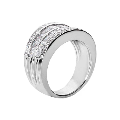 14K White Gold Ladies Diamond Ring 2.38ct 5 14K White Gold Ladies Diamond Ring 2.38ct - Image 3