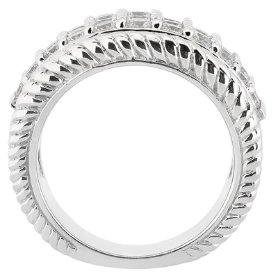 14K White Gold Ladies Diamond Ring 2.48ct 7 14K White Gold Ladies Diamond Ring 2.48ct - Image 5