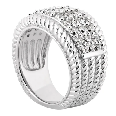 14K White Gold Ladies Diamond Ring 2.48ct 5 14K White Gold Ladies Diamond Ring 2.48ct - Image 3