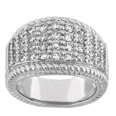 14K White Gold Ladies Diamond Ring 2.48ct 3 14K White Gold Ladies Diamond Ring 2.48ct