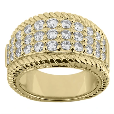 14K White Gold Ladies Diamond Ring 2.48ct 4 14K White Gold Ladies Diamond Ring 2.48ct - Image 2