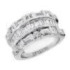 14K White Gold Ladies Diamond Ring 3.58ct 11.4mm -Its Hot Jewelry Shop 14k gold ladies diamond ring 358ct p 29305 white