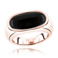 14K White Gold Men's Black Onyx Ring 8.9mm 10 14K White Gold Men's Black Onyx Ring 8.9mm -Its Hot Jewelry Shop 14k gold mens black onyx ring p 27998 ro