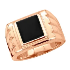 14K Yellow Gold Men's Black Onyx Ring 14.4mm 12 14K Yellow Gold Men's Black Onyx Ring 14.4mm -Its Hot Jewelry Shop 14k gold mens black onyx ring p 28011 ro