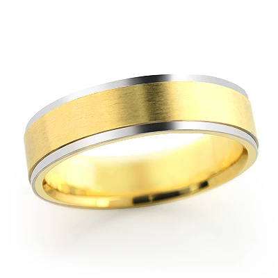 14K Yellow Gold Men's Cosmopolitan Thin Wedding Band 3 14K Yellow Gold Men's Cosmopolitan Thin Wedding Band
