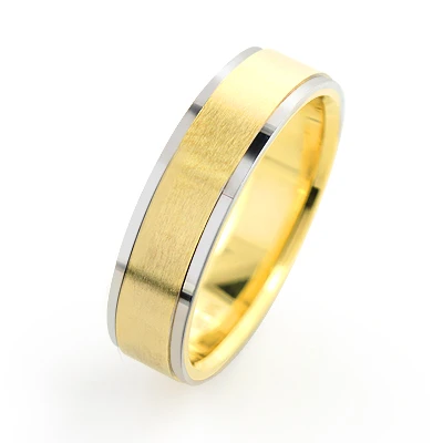 14K Yellow Gold Men's Cosmopolitan Thin Wedding Band 4 14K Yellow Gold Men's Cosmopolitan Thin Wedding Band - Image 2