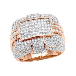 Oversized 14K Yellow Gold Men's Designer Diamond Ring 4.01ct -Its Hot Jewelry Shop 14k gold mens designer diamond ring 401ct p 7205 ro 20201006