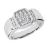 14K White Gold Men's Diamond Ring 0.80ct 8.8mm 2 14K White Gold Men's Diamond Ring 0.80ct 8.8mm -Its Hot Jewelry Shop 14k gold mens diamond ring 080ct p 27923 white 20220426