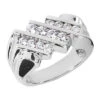 14K White Gold Men's Diamond Ring 1.04ct 10.8mm 2 14K White Gold Men's Diamond Ring 1.04ct 10.8mm -Its Hot Jewelry Shop 14k gold mens diamond ring 104ct p 27851 white 20220426