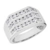 14K White Gold Men's Diamond Ring 1.20ct 10.8mm 1 14K White Gold Men's Diamond Ring 1.20ct 10.8mm -Its Hot Jewelry Shop 14k gold mens diamond ring 120ct p 27951 white 20220426