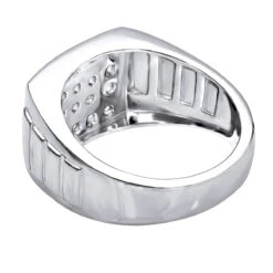 14K Yellow Gold Men's Diamond Ring 1.32ct 13.5mm 17 14K Yellow Gold Men's Diamond Ring 1.32ct 13.5mm -Its Hot Jewelry Shop 14k gold mens diamond ring 132ct p 27918 backwh