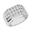 14K White Gold Men's Diamond Ring 1.68ct -Its Hot Jewelry Shop 14k gold mens diamond ring 168ct p 27867 white 20220426