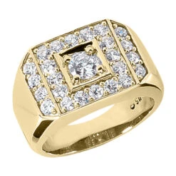 14K White Gold Men's Diamond Ring 2.19ct -Its Hot Jewelry Shop 14k gold mens diamond ring 219ct p 27914 yellow 20220426