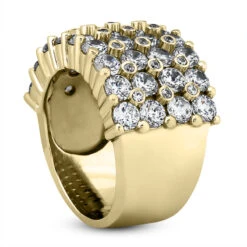 14K White Gold Men's Diamond Ring 5.64ct 12 14K White Gold Men's Diamond Ring 5.64ct -Its Hot Jewelry Shop 14k gold mens diamond ring 564ct p 27899 back yellow 20220426