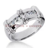 14K White Gold Men's Diamond Wedding Band 0.42ct 1 14K White Gold Men's Diamond Wedding Band 0.42ct -Its Hot Jewelry Shop 14k gold mens diamond wedding band 042ct p 27498