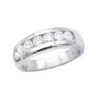 14K White Gold Men's Diamond Wedding Band 0.90ct 6.2mm -Its Hot Jewelry Shop 14k gold mens diamond wedding band 090ct p 25559 wh