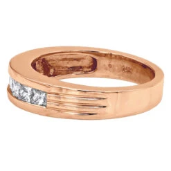 14K White Gold Men's Diamond Wedding Band 0.98ct 15 14K White Gold Men's Diamond Wedding Band 0.98ct -Its Hot Jewelry Shop 14k gold mens diamond wedding band 098ct p 27553 backro