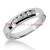 14K White Gold Men's Diamond Wedding Ring 0.30ct 4.9mm -Its Hot Jewelry Shop 14k gold mens diamond wedding ring 030ct p 27661
