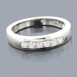 14K White Gold Men's Diamond Wedding Ring 0.30ct 4.9mm 9 14K White Gold Men's Diamond Wedding Ring 0.30ct 4.9mm -Its Hot Jewelry Shop 14k gold mens diamond wedding ring 030ct p 27661box