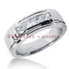 14K White Gold Men's Diamond Wedding Ring 0.85ct 2 14K White Gold Men's Diamond Wedding Ring 0.85ct -Its Hot Jewelry Shop 14k gold mens diamond wedding ring 085ct p 27408
