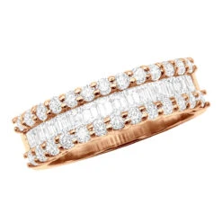 Unique 14K White Gold Men's Diamond Wedding Ring By Luxurman 2.5ct 12 Unique 14K White Gold Men's Diamond Wedding Ring By Luxurman 2.5ct -Its Hot Jewelry Shop 14k gold mens diamond wedding ring 250ct p 35167 rose