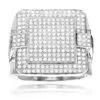 14K White Gold Men's Pave Diamond Ring 1.67ct 1 14K White Gold Men's Pave Diamond Ring 1.67ct -Its Hot Jewelry Shop 14k gold mens pave diamond ring 167ct p 211 wh