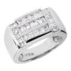 14K White Gold Men's Princess & Baguette Diamonds Ring 1.85ct 2 14K White Gold Men's Princess & Baguette Diamonds Ring 1.85ct -Its Hot Jewelry Shop 14k gold mens princess baguette diamonds ring 185ct p 27955 white 20220426