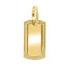 Customizable 14K Yellow Gold Oversized Diamond Dog Tag Pendant For Men 1 Carat -Its Hot Jewelry Shop 14k gold oversized diamond dog tag pendant 1 carat p 5827 ye