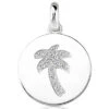 14K White Gold Palm Tree Diamond Circle Pendant 0.26ct 2 14K White Gold Palm Tree Diamond Circle Pendant 0.26ct -Its Hot Jewelry Shop 14k gold palm tree diamond circle pendant 026ct p 27283 white
