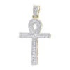 14K Yellow Gold Pave Ankh Diamond Cross Pendant For Men Egyptian Symbol Of Life 1 14K Yellow Gold Pave Ankh Diamond Cross Pendant For Men Egyptian Symbol Of Life -Its Hot Jewelry Shop 14k gold pave ankh diamond cross pendant for men egyptian symbol of life mainye