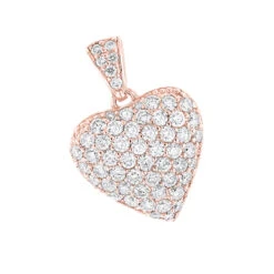 14K White Gold Pave Diamond Heart Pendant 2ct -Its Hot Jewelry Shop 14k gold pave diamond heart pendant 2ct p 27684 ro