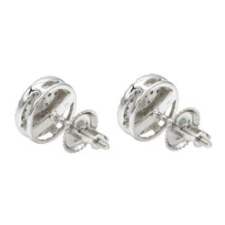 14K White Gold Pave Round Diamond Stud Earrings 0.35ct By Luxurman 11 14K White Gold Pave Round Diamond Stud Earrings 0.35ct By Luxurman -Its Hot Jewelry Shop 14k gold pave round diamond stud earrings 035ct by luxurman backwh